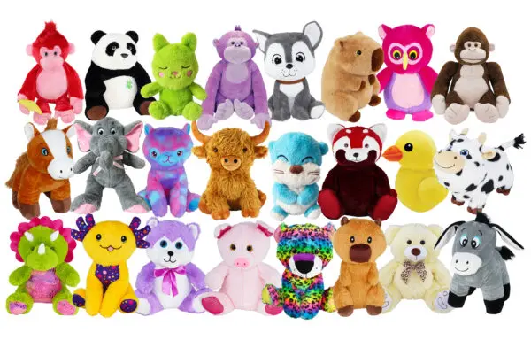 100% Generic Jumbo Premium Plush Mix 10"-11" size (100 pcs)