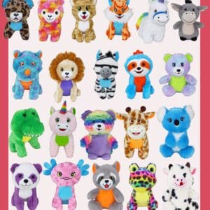 100% Generic Small Premium Plush Mix 6"-9" size (200 pcs)