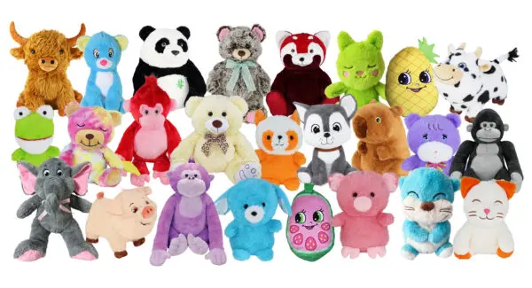 100% Generic Small Premium Plush Mix 6"-9" size (200 pcs)