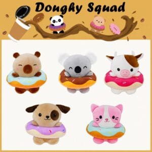 Doughy Squad Small Plush Mix 7" size (200 pcs)